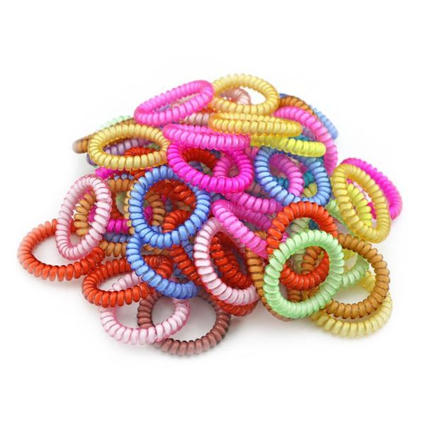 

candy color hair jewelry headbands telephone line rope for women girl band q qylgug