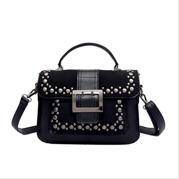 

crossbody bags for women messenger bags 2020 vintage leather handbags women rivet small shoulder sac