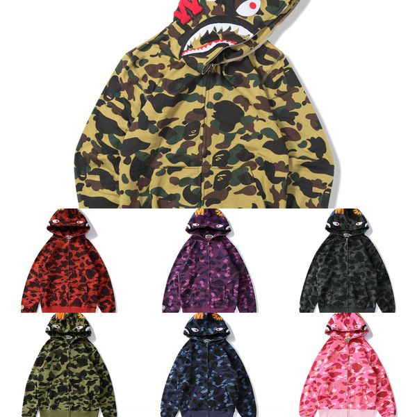 

bieuu chaopai акула камуфляж классический тонкий chaopai акулы камуфляж классический свитер тонкий свитер толстовка на молнии молнии толстов, Black