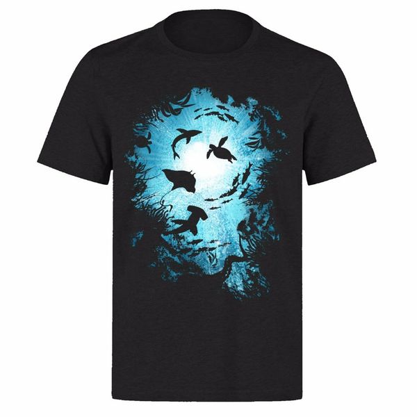 

ocean life beautiful motif shark fish high res artwork black ph83 fitness slim male casual fashion sport sweatshirt hoodie t shirt