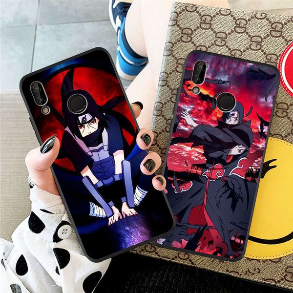 

naruto itachi soft tpu mobile case, huawei p20 p30 lite p40 20 mate 30 pro black protective case4fre