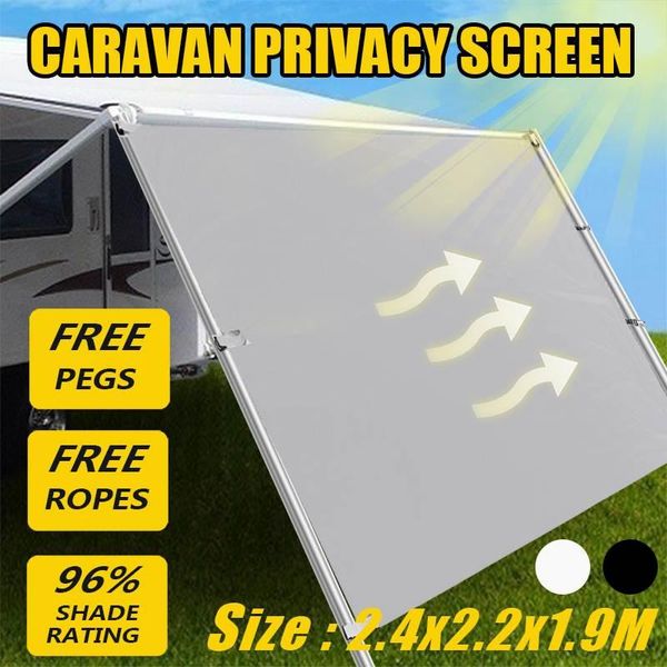 

tents and shelters 2.4x2.2x1.9m portable car side awning rooftent sun shelter shade suv waterproof accessories kit