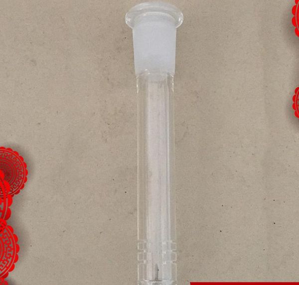 2022 Downstem-Rohr 14,5 mm 18,8 mm männlich 14 mm 18 mm dicker Glasdiffusor Glass Down Stem für Pfeifen Bongs