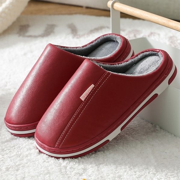 

lucyever women winter house slipper ladies plush flat home shoes woman soft comfort footwear female fur indoor slippers big size y201026, Black