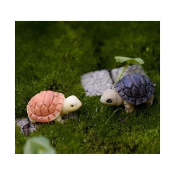 

cute mini turtles landscape ornaments resin garden decorations fairy garden miniatures garden bonsai dollhouse decorations resin craft
