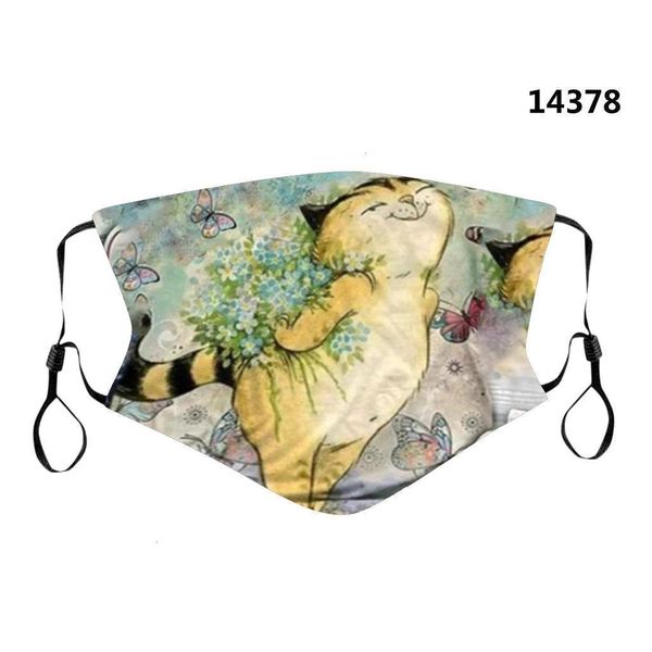 

fashion cycling mouth cover cute animal print washable reusable cotton masks winter warm face mask 10 styles x724fz 9a1dk1