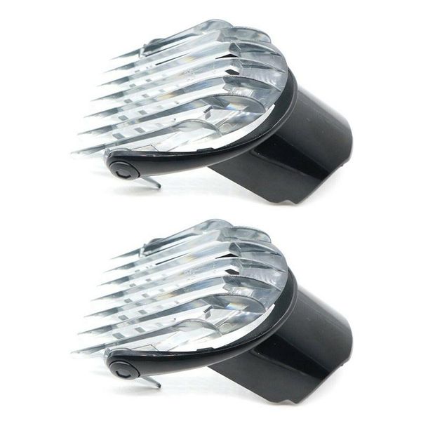 

2 pack small comb for hair clipper qc5010 qc qc5053 qc5070 qc5090 3-21mm