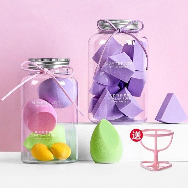 

5 баллончиков cosmetic яйцо супер мягкая не ешьте розовые чистые красные супер мягкой милой puff губка макияж хлопок puff яйцо