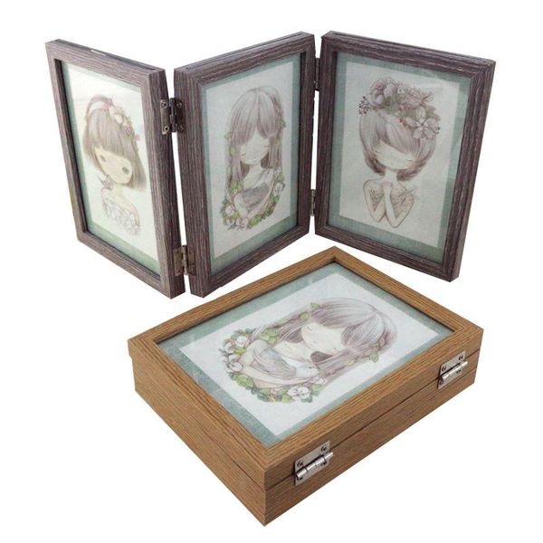 

deskdecor wooden picture frame wall p frame deskdecorations vintage style p frames family picture frames