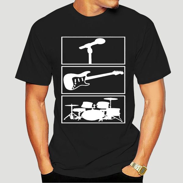 

rock &amp roll microphone electric guitar battery drums music song men t-shirt am69-2677a sport hooded sweatshirt hoodie