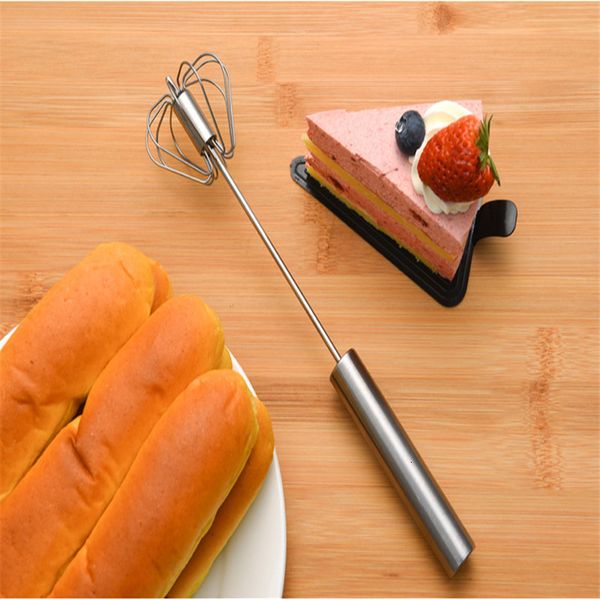 

accessories mixer beater manual self turning stainless steel blender egg cream stirring tool kitchen gadgets