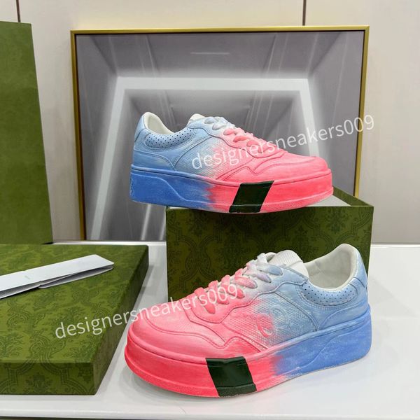 

designer platform shoes men womens luxury brand tenis sneakers casual thick bottom shoe zapatos style size 35-45 xb210101, Black