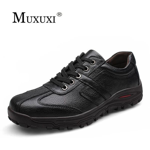 

autumn and winter brand men shoes men patent leather classic oxford shoes fashion handmade casual warm furs, Black