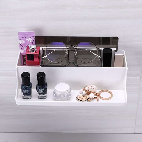 

storage toilet glasses wall rack mounted earrings earrings earrings storage box female jewelry box watch jewelry box 5190, Slivery;brown