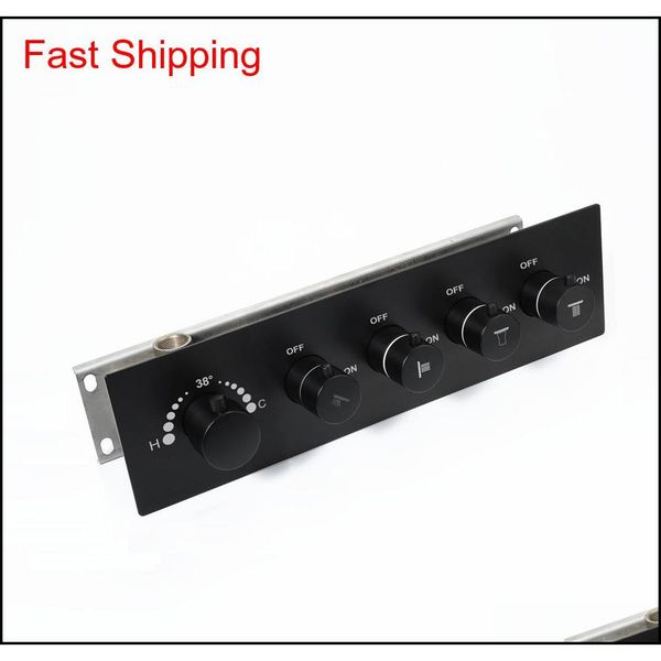 

big water flow shower controller black thermostatic shower faucets wall mounted shower mixer valve b qylsuc packing2010