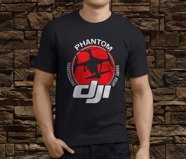 

sport new dji phantom professional pilot men's t-shirt size s-3xl good quality cotton men o-neck casual print t shirt business