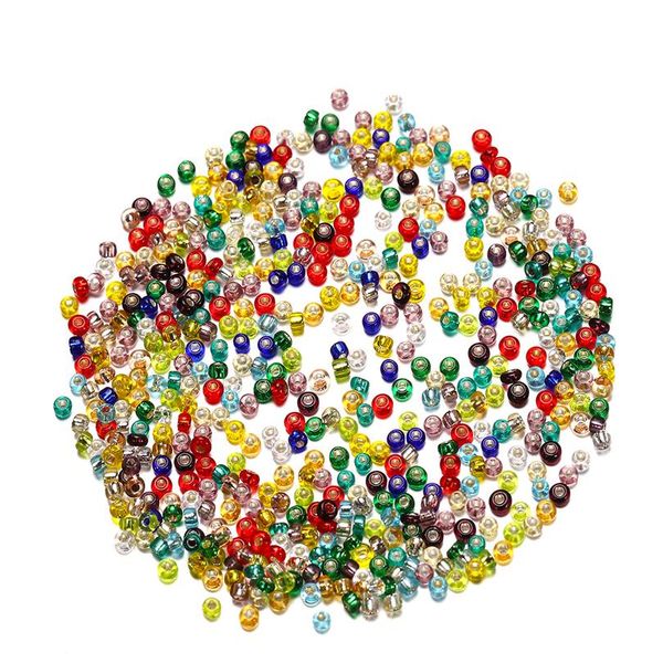 

1800pcs 2.5mm hole cover crystal translucent bead czech glass seed beads charm bracelet findings for diy jewelry jllanm