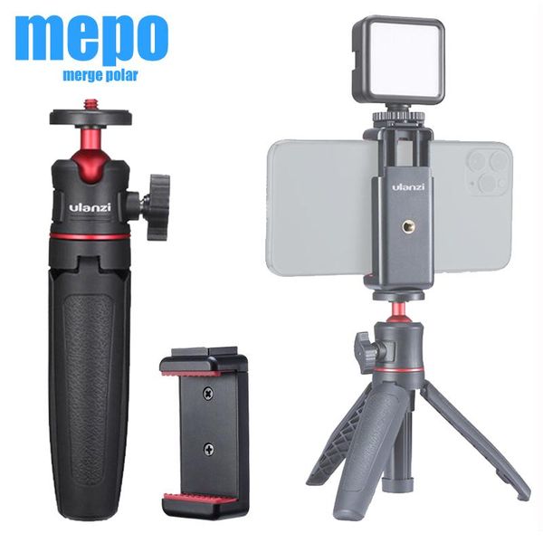 

DSLR SLR Phone Vlog Tripod Cold Shoe Phone Mount Holder for Microphone LED Light Mini Tripod for 11 Sony A7R3 Canon M6