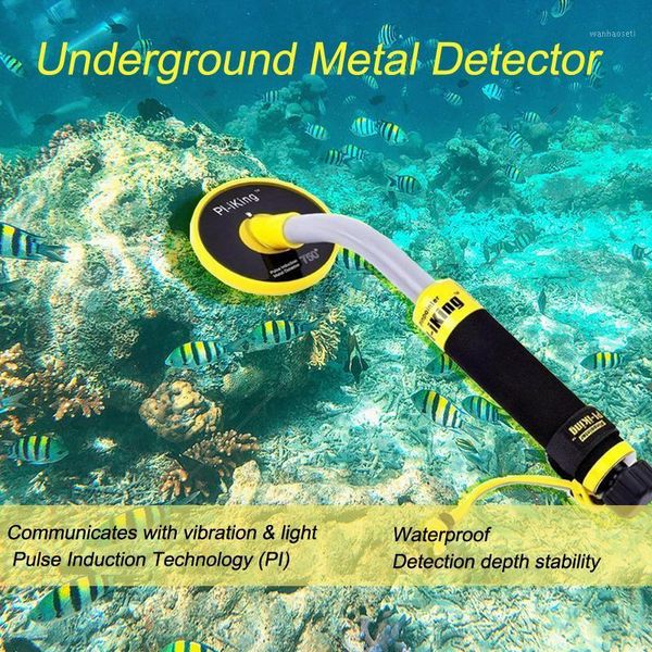 Tianxun 30 м подводный детектор металлов Pi-Iking 750 Decture Detcure Vibrator Detector фигурирует светодиодным светом, когда обнаруживает1