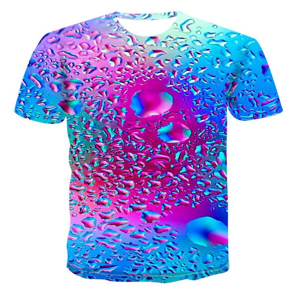 

new short sleeve-cool and breathable in summer 3d print shirts hentai plus size horror men clothing