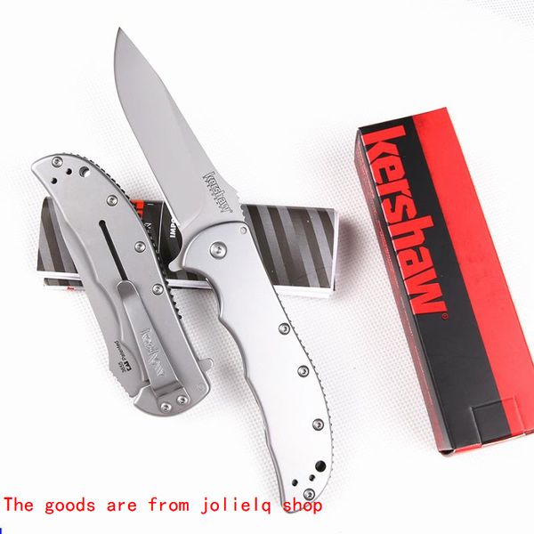 

kershaw 3655 оригинальный серый cryo assisted tactical titanium складные ножи 8cr13mov 58hrc кемпинг охота выживание карманные ножи qynf mhs