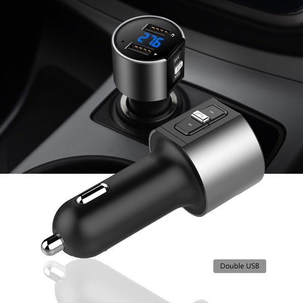 2019 C26S Автомобильный Bluetooth Wireless Radio Adapter MP3-плеер TOP Quality Plus Dual USB Charger 7-10 дней Прибытие