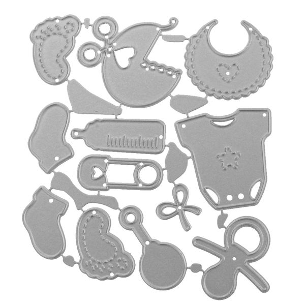 

baby accessories metal cutting dies stencils for diy embossing paper cards