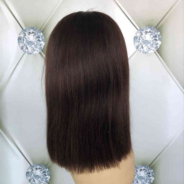 

peruvian human hair lace wig silk base straight lace wig, Golden;white