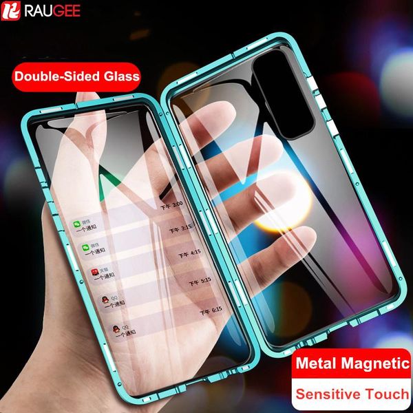 

magnetic case for xiaomi mi note 10 lite case double sided tempered glass full protect case for mi note 10 note10 lite h jllhnj