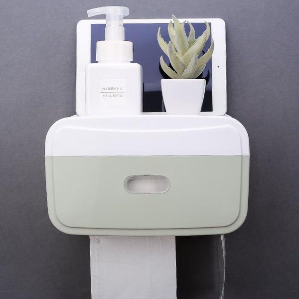 

toilet paper holder waterproof wall mounted toilet paper tray roll paper tube storage box tray tissue box shelf bathroom storage bbymsz