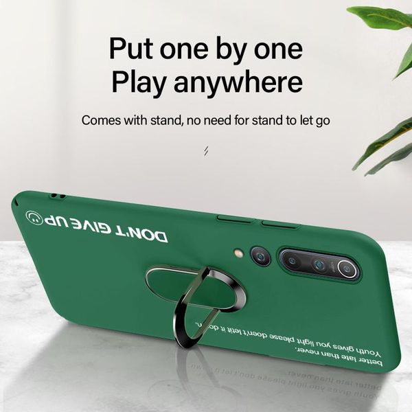 

ultra-thin colorful matte hard pc phone case for xiaomi mi 10 9 8 se lite t pro redmi note 7 magnetic stand sqcbuz home2006