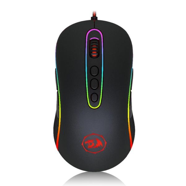 

mice redragon m702-2 rgb backlit gaming mouse 10000 dpi programmable buttons for gamer