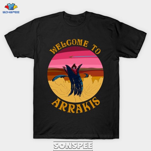 

vintage sci fi dune print surf arrakis black 3d print shirts plus size hentai horror men clothing