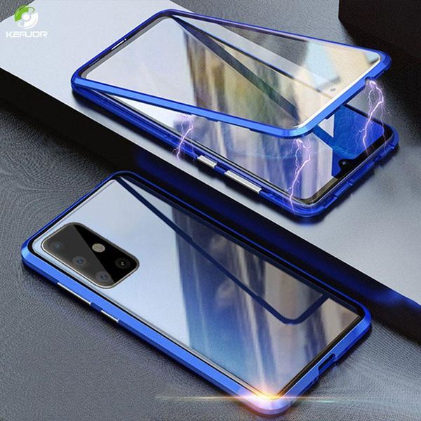 

magnetic case for samsung galaxy a51 a71 case double side glass cover shockproof bumper for samsung a 51 a 71 2019 h jllbzh