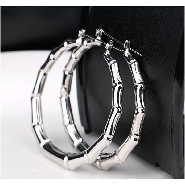 

exaggerated bamboo earrings stars with the same street dance nightclub earrin jllcgg yy_dhhome, Golden;silver