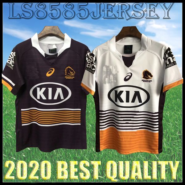 

new 2020 2021 brisbane broncos horse souvenir edition rugby jerseys nrl rugby league jersey 20 21 horse rugby football shirts quality, Black;gray