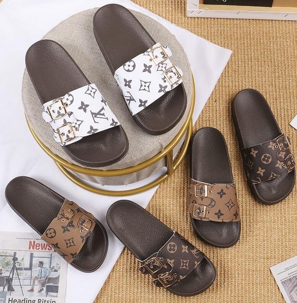 

old style slippers new men women sandals shoes gz slippers pearl snake print slide summer wide flat lady sandals slipper size 36-41, Black