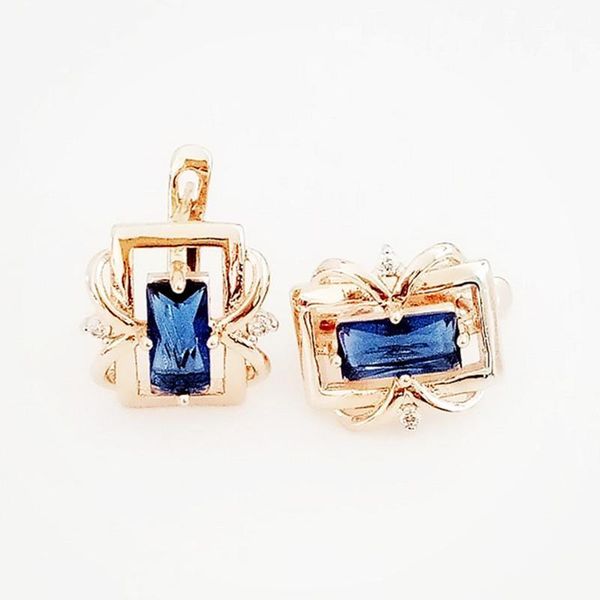 

korean drop earrings new fashion trendy 585 gold color jewelry office luxury brass women earrings1, Silver