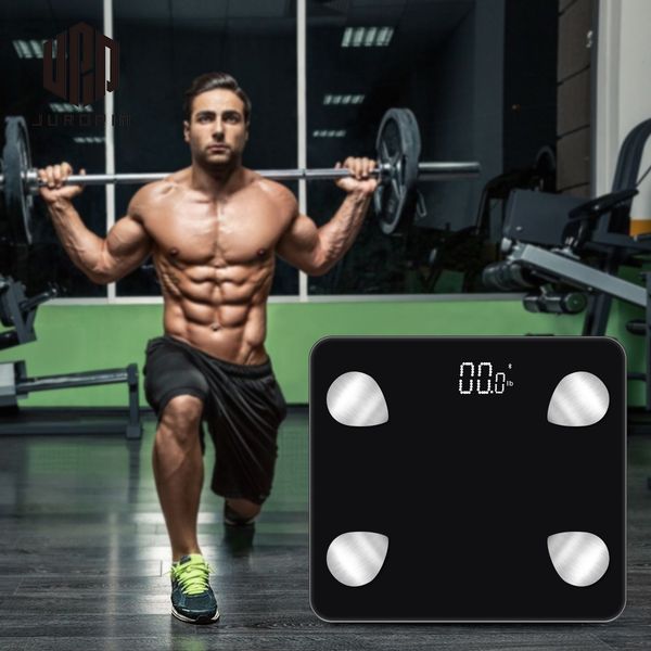 

guangzhou juropin smart bluetooth scale amazon trending saling weighing fat body monitor digital machine with ios and android app
