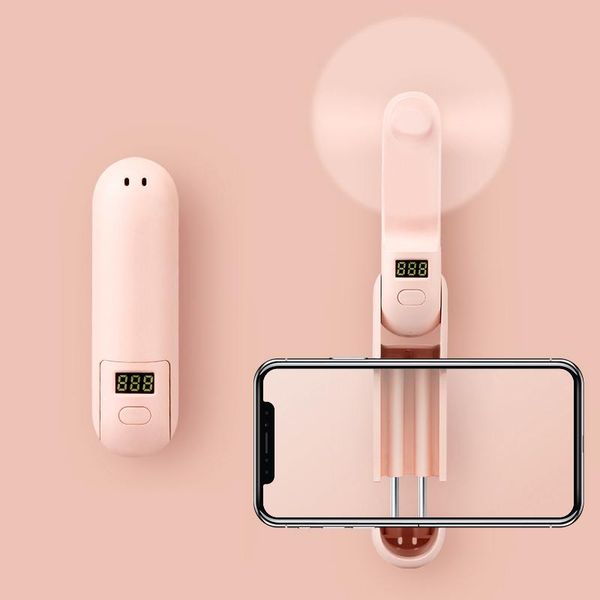 

малый мобильный телефон стенд портативный складной вентилятор ручной светодиодный дисплей новый usb для зарядки многофункциональный стенд пр