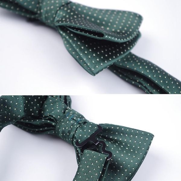 

men bowtie fashion stripe business wedding necktie mens party dress jacquard bow ties for man gift cravats shirt acc qylbbo, Black;gray