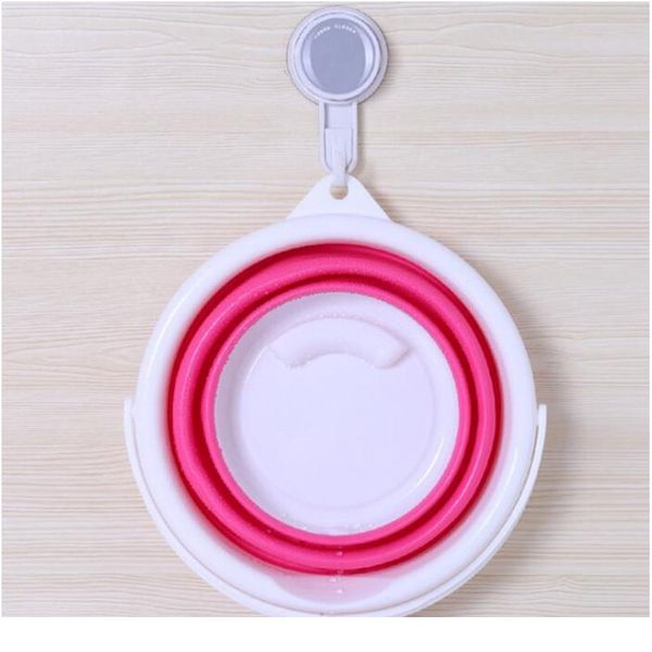 

3/5/10 l bucket for fishing promotion folding bucket car wash outdoor portable art bucket sile fishing supplies jllbms