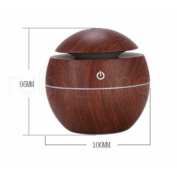 

wood grain essential humidifier aroma oil diffuser ultrasonic wood air humidifier usb mini mist maker led sqcycf dh_seller2010