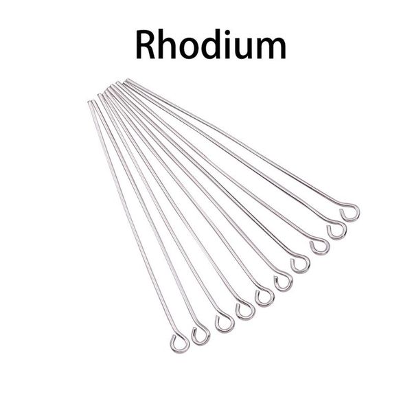 

200pcs eye head pins 20 25 30 35 40 45 50 mm eye pins findings for diy jewelry making jewelry accessories f sqcdxp, Gray