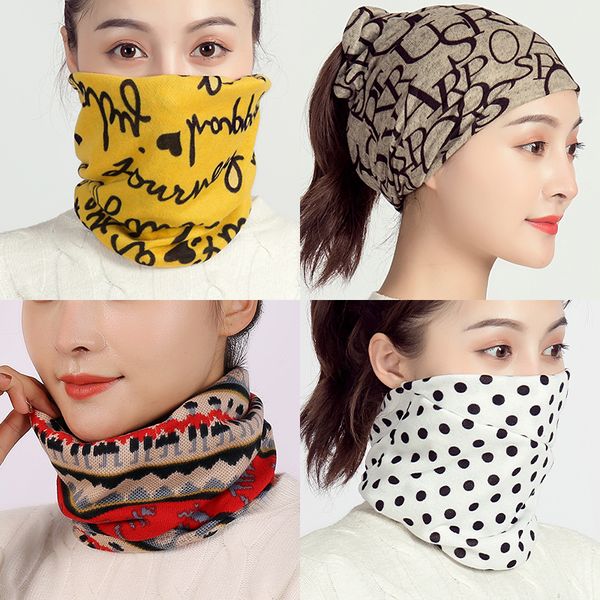 

winter scarf 2020 women autumn soft and cashmere-like plaid lady hair scarves rings children girl neck scarfs cotton face mask
