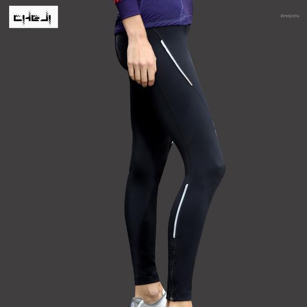 

cheji new breathable mountain road bike pants women quick-dry dh mtb bicycle tights outdoor reflective riding cycling pants1, Black;blue