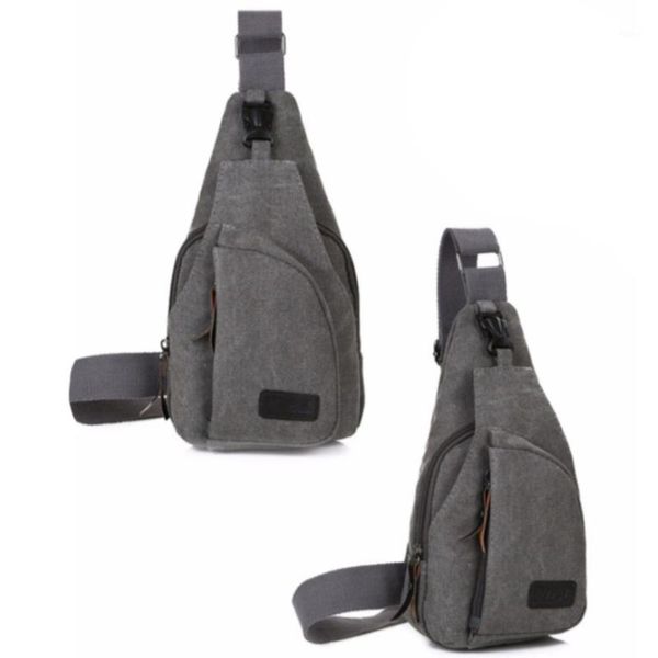 

waist bags canvas chest sports multifunctional outdoor satchel boston fashion men travel sling bag pack crossbody bag1