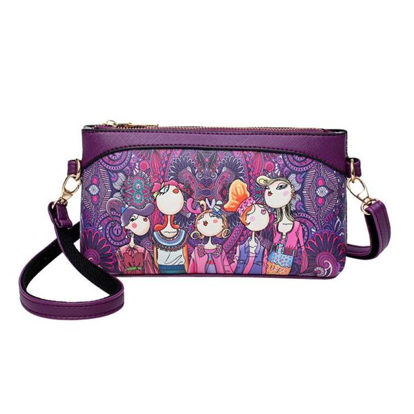 

aelicy лето женщины посланника сумки лоскут сумка lady printed crossbody одно плечо сумки малый женщина сумки