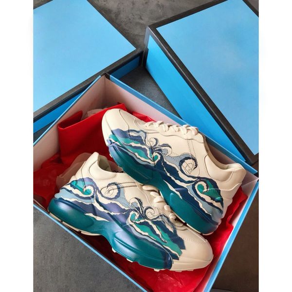 

натуральная кожа кроссовки папа обувь 2020 новая весна толстый подошвой muffin обувных женская обувь детская спортивная повседневная обувь, Black