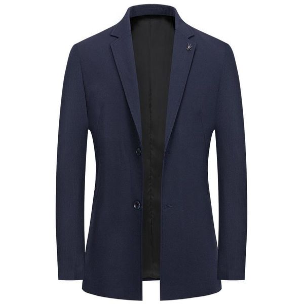 

leisure suits, men's jacket sheet age season in 2020, the new england wind business suit jacket lapel thin model, White;black